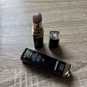 Chanel Rouge Coco Flash Lipstick - 116 EASY (Soft Pink Nude) - Authentic
